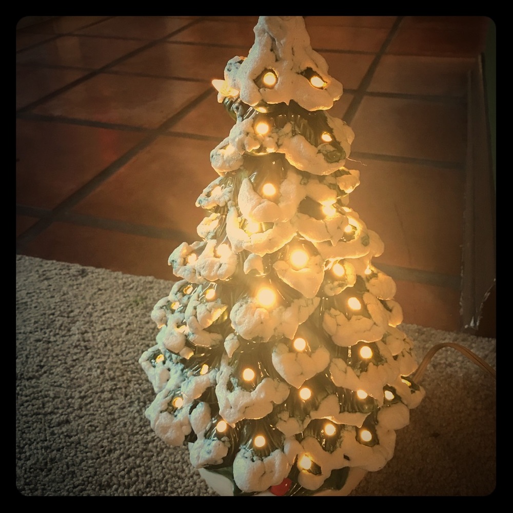 Vintage,Ceramic Christmas Tree Christmas is near!